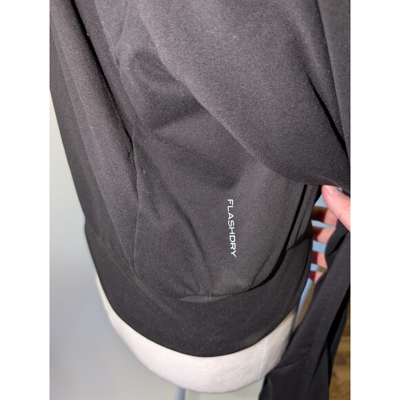 The North Face Hoodie Women's Medium Black Flashdry Athletic Gym Workout Cute - Picture 3 of 11